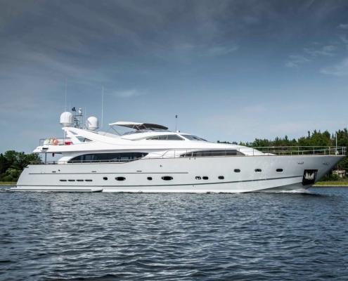 Ferretti Custom Line 112 for sale Greece