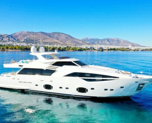 Ferretti Custom Line 100 for sale Greece
