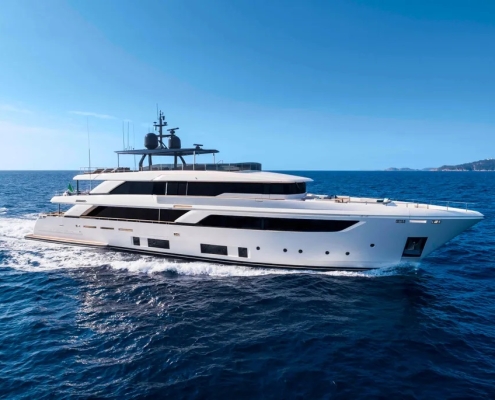Custom Line Navetta 42 for sale italian riviera