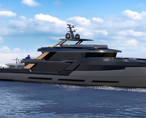 MP 50M explorer superyacht for sale