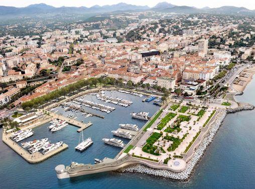 Saint Raphael Port, France