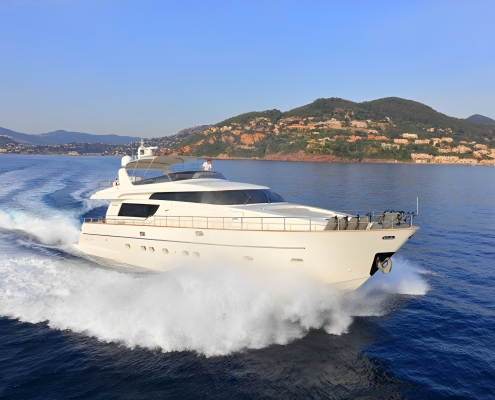 Sanlorenzo SL75 for sale Italian Riviera