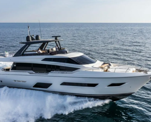 Ferretti 780 motor yacht for sale Greece